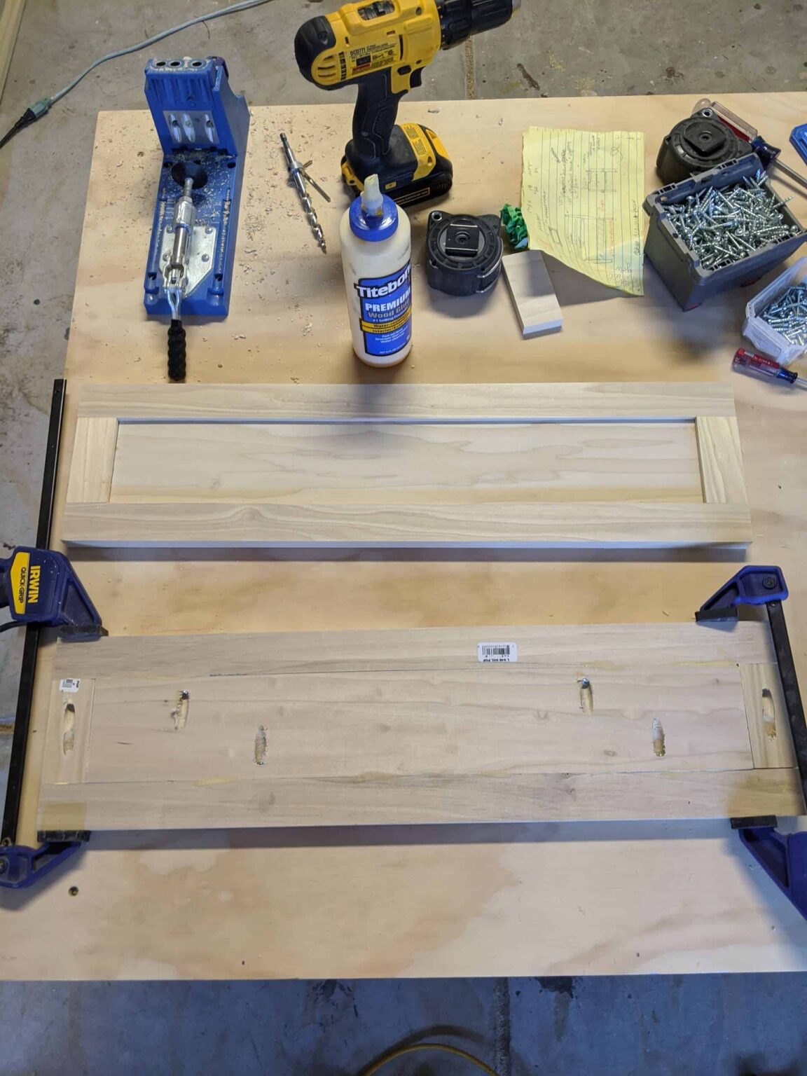 How to Make Shaker Doors with Kreg Jig Pine and Poplar