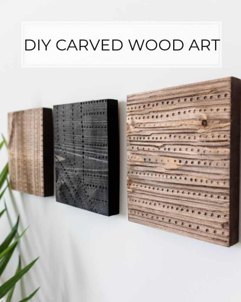 How to Turn Scrap Wood into Art - Pine and Poplar