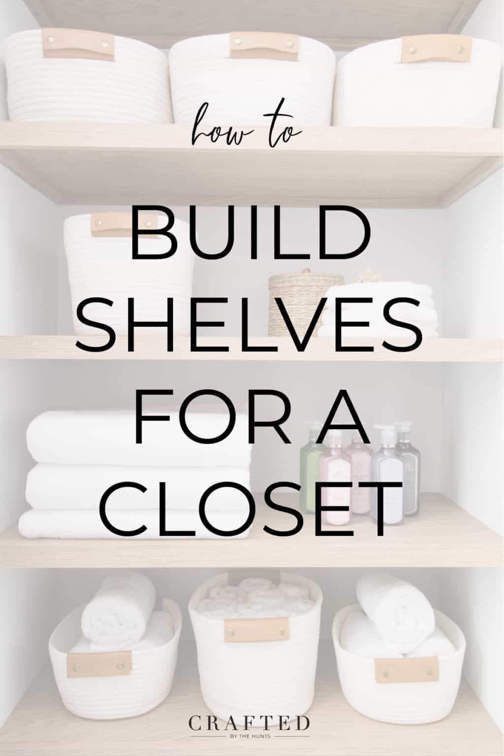 How to Build Plywood Shelves in a Closet