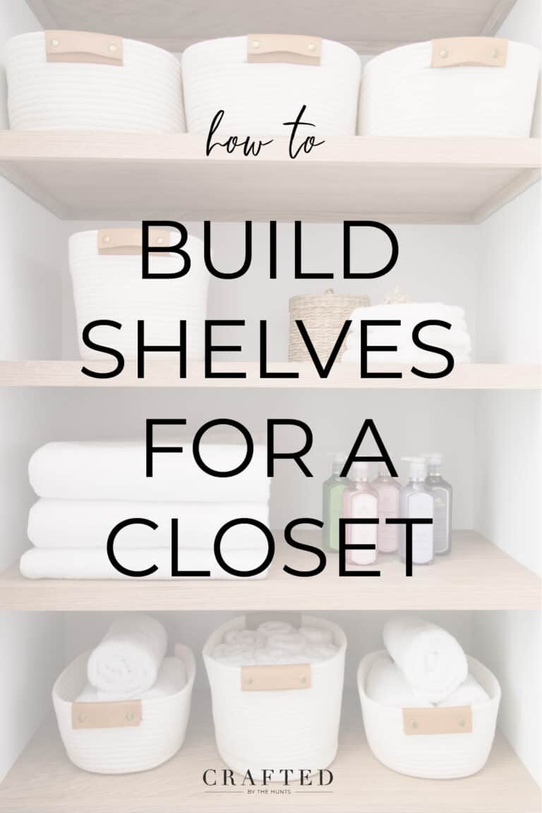 How to Build Plywood Shelves in a Closet