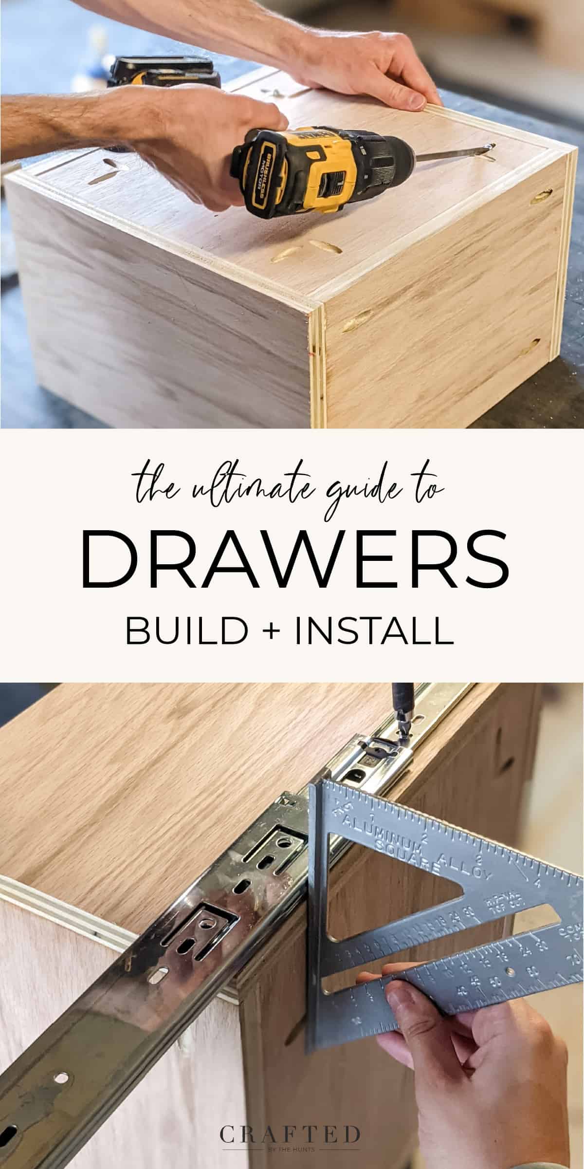 The ULTIMATE Guide to DIY Drawers: The Easiest Way to Make and Install ...