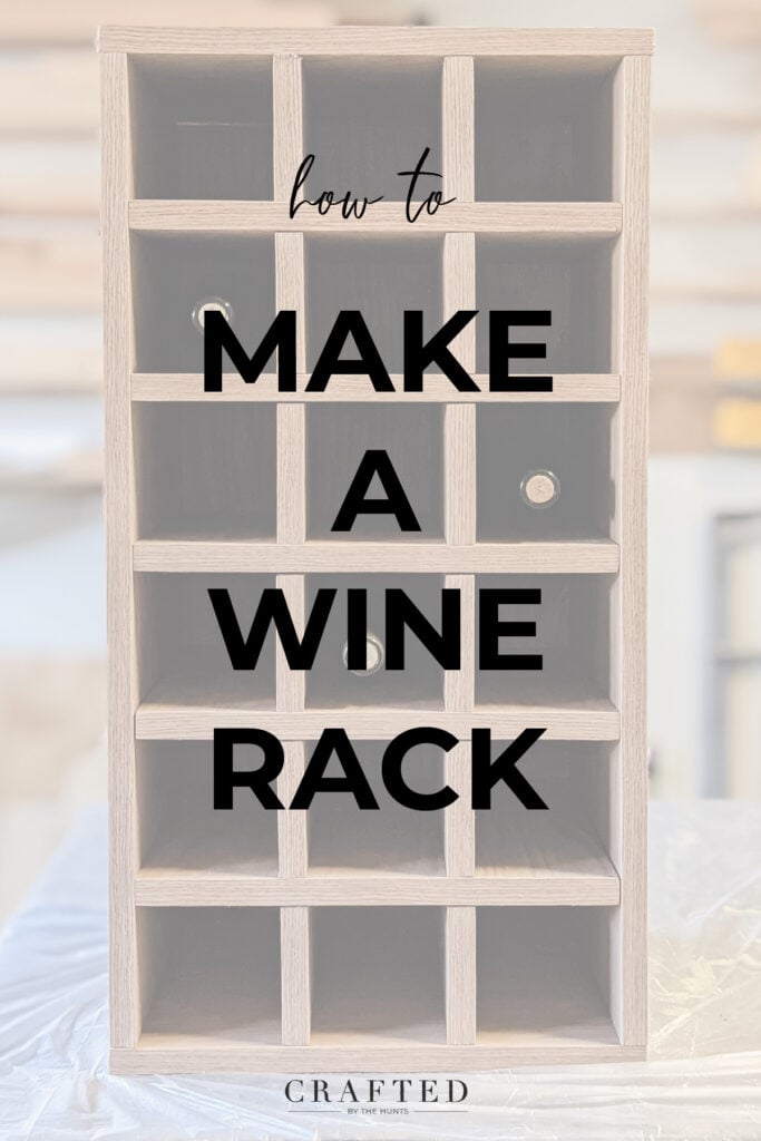 How to Make a Wine Rack Using Plywood