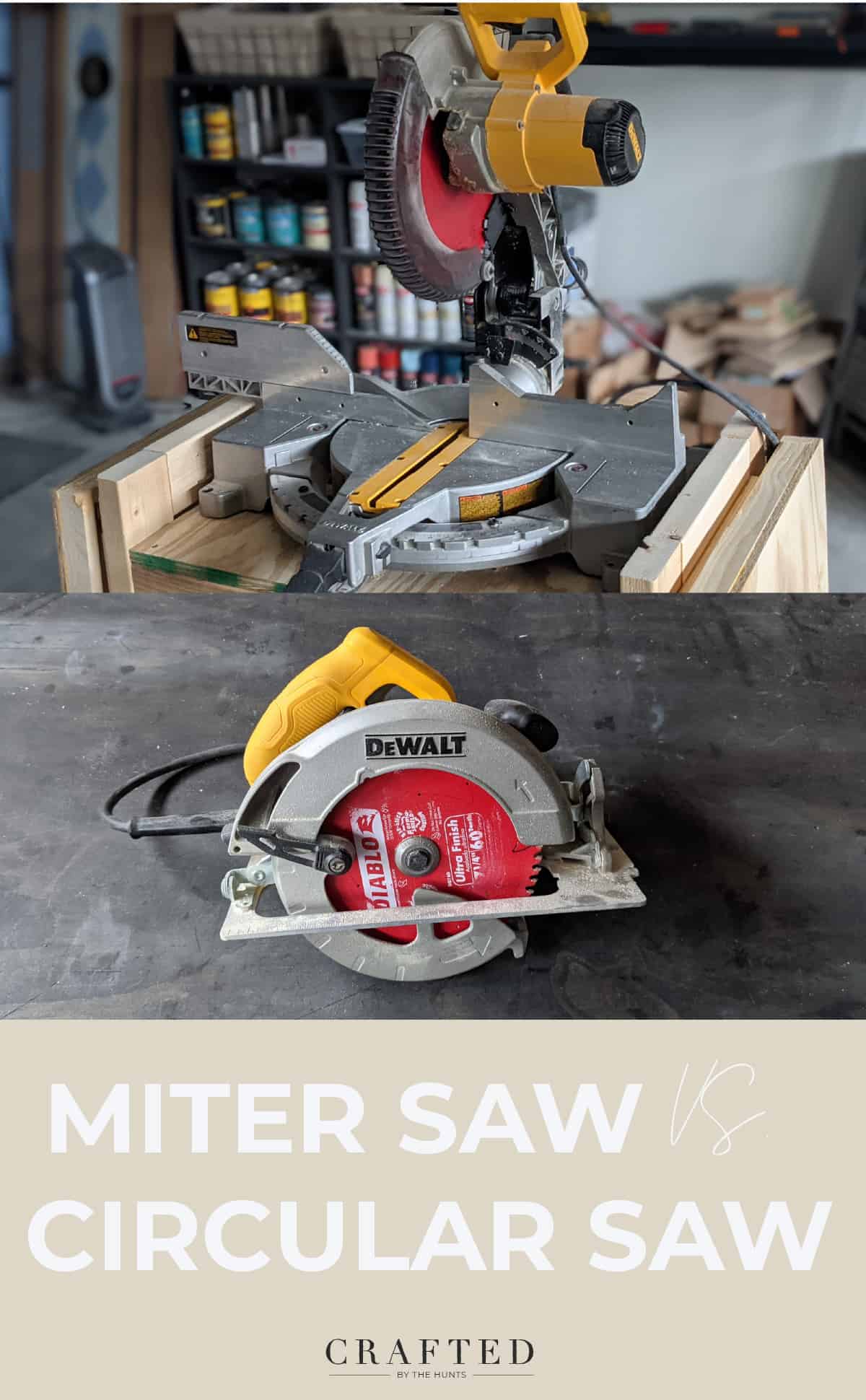 Miter Saw vs Circular Saw: Which Should YOU Get?