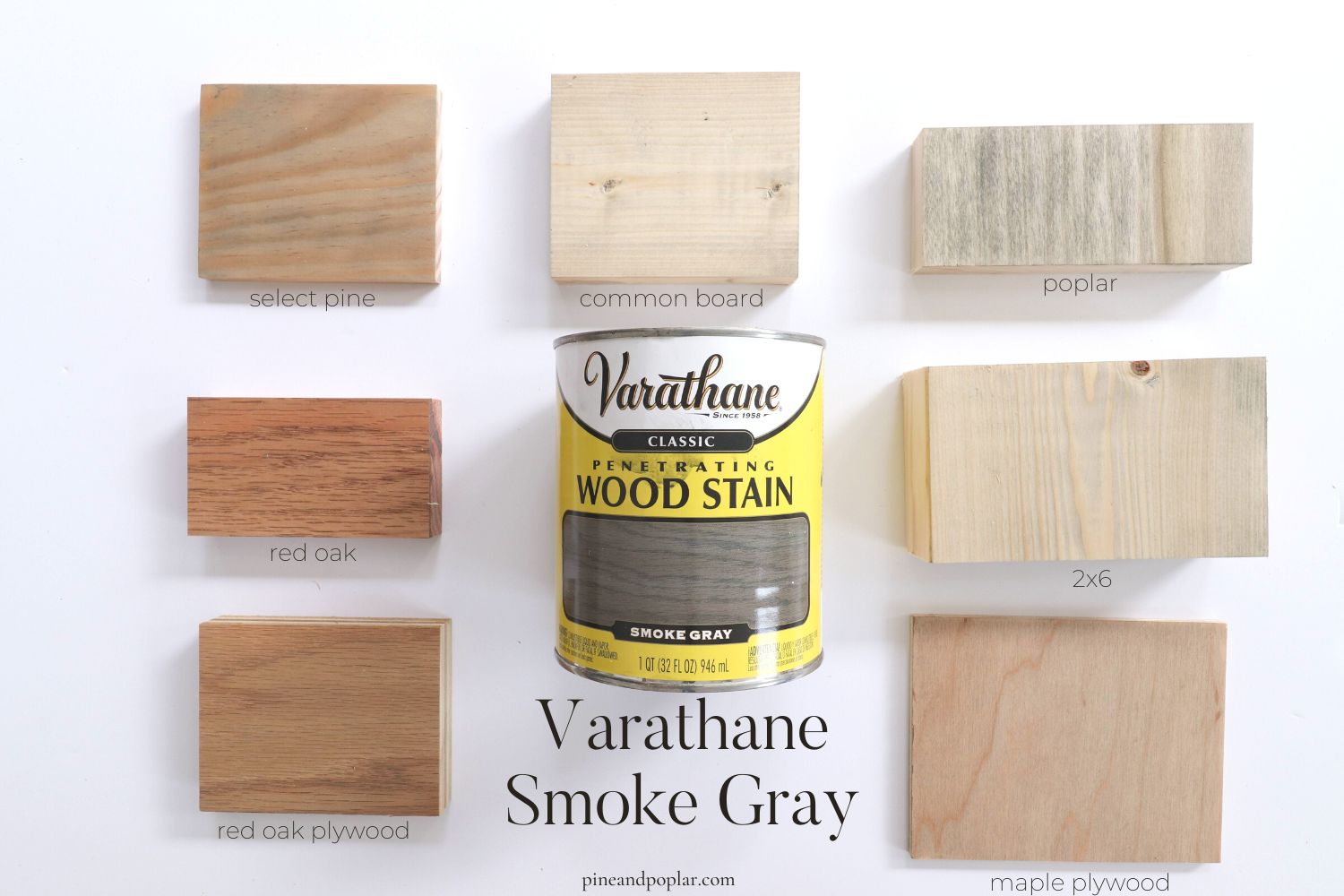 The Best Grey Wood Stains Tested on 7 types of wood!