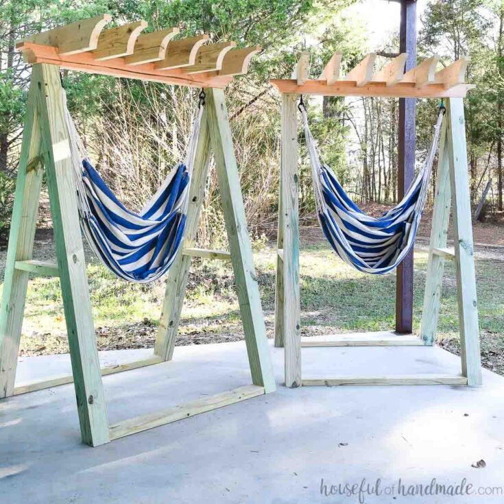 Image for Ultimate Hammock Chair Stand with Pergola Top