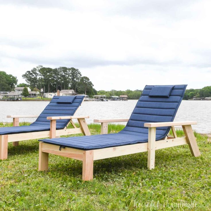 Image for Outdoor Chaise Lounge Chair with Adjustable Back