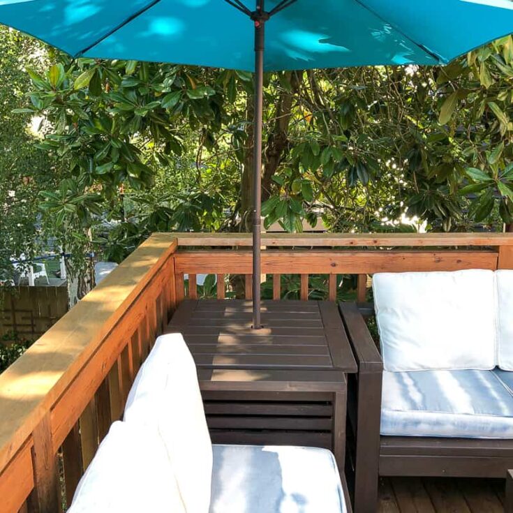 Image for DIY Umbrella Stand Side Table