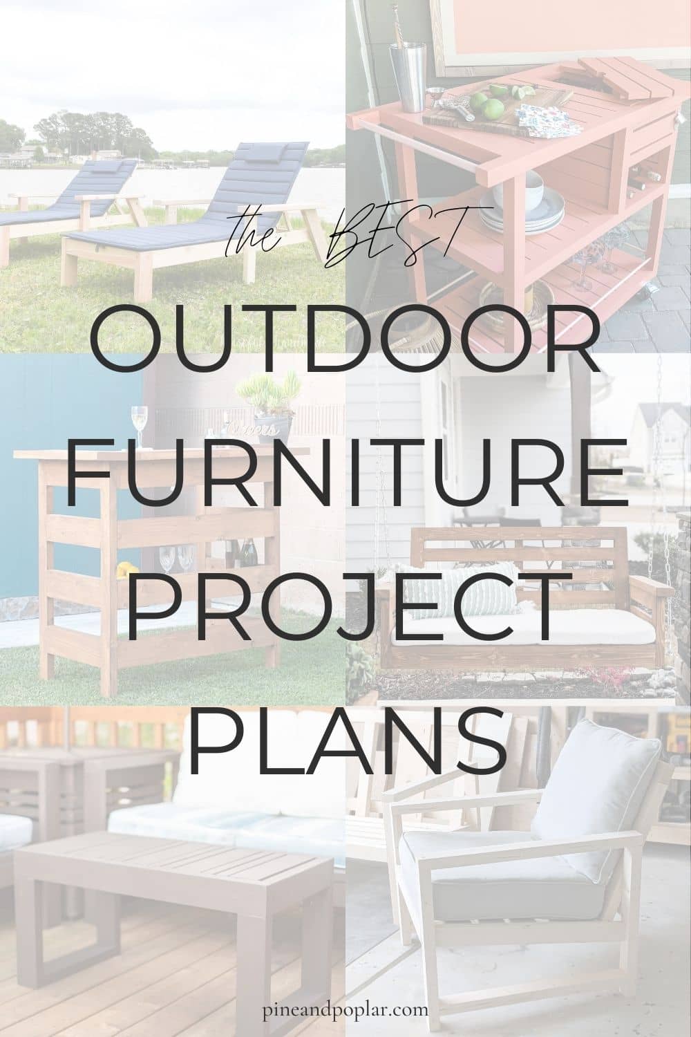 DIY Outdoor Furniture Build Plans