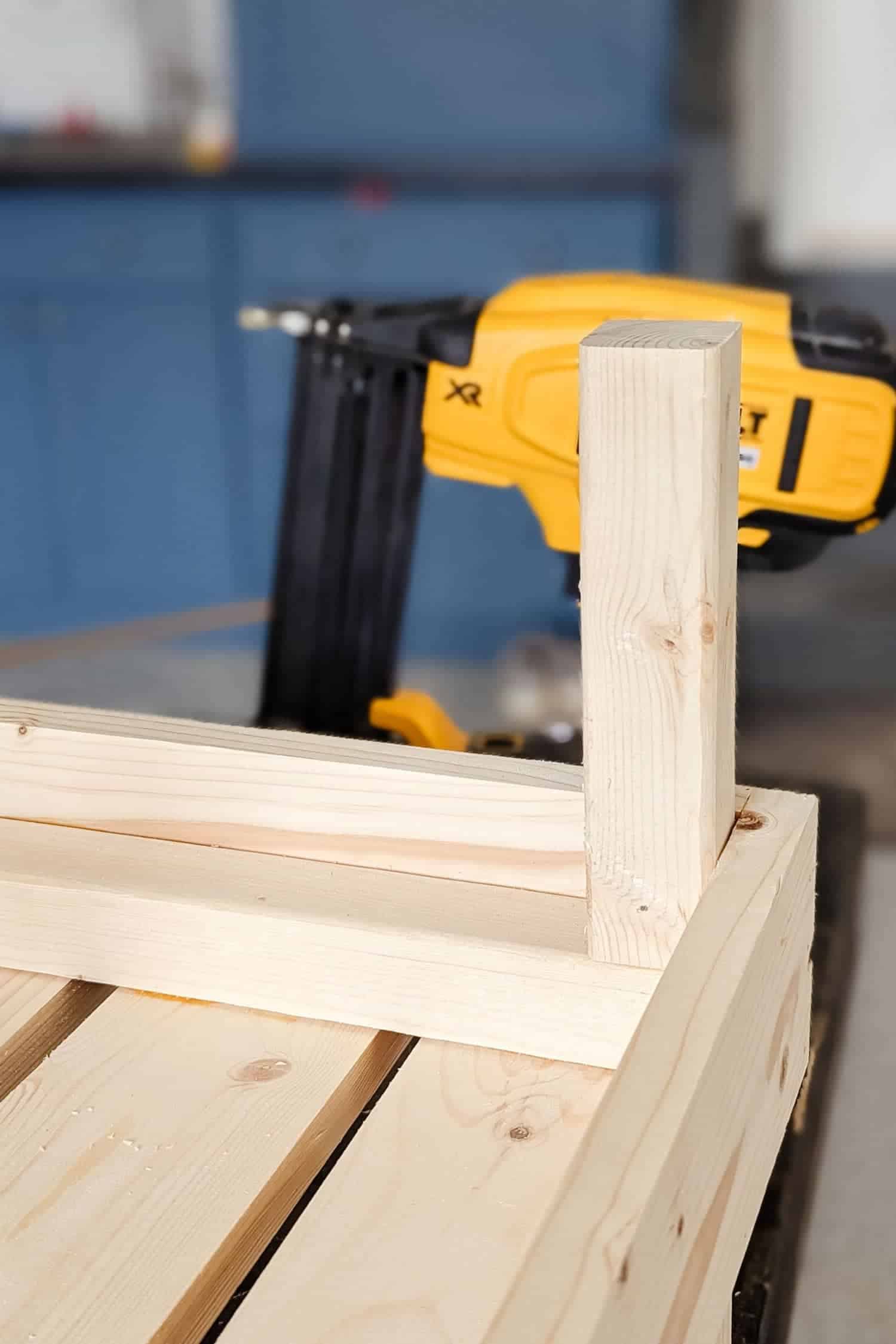 DIY Outdoor Coffee Table with Storage - Pine and Poplar