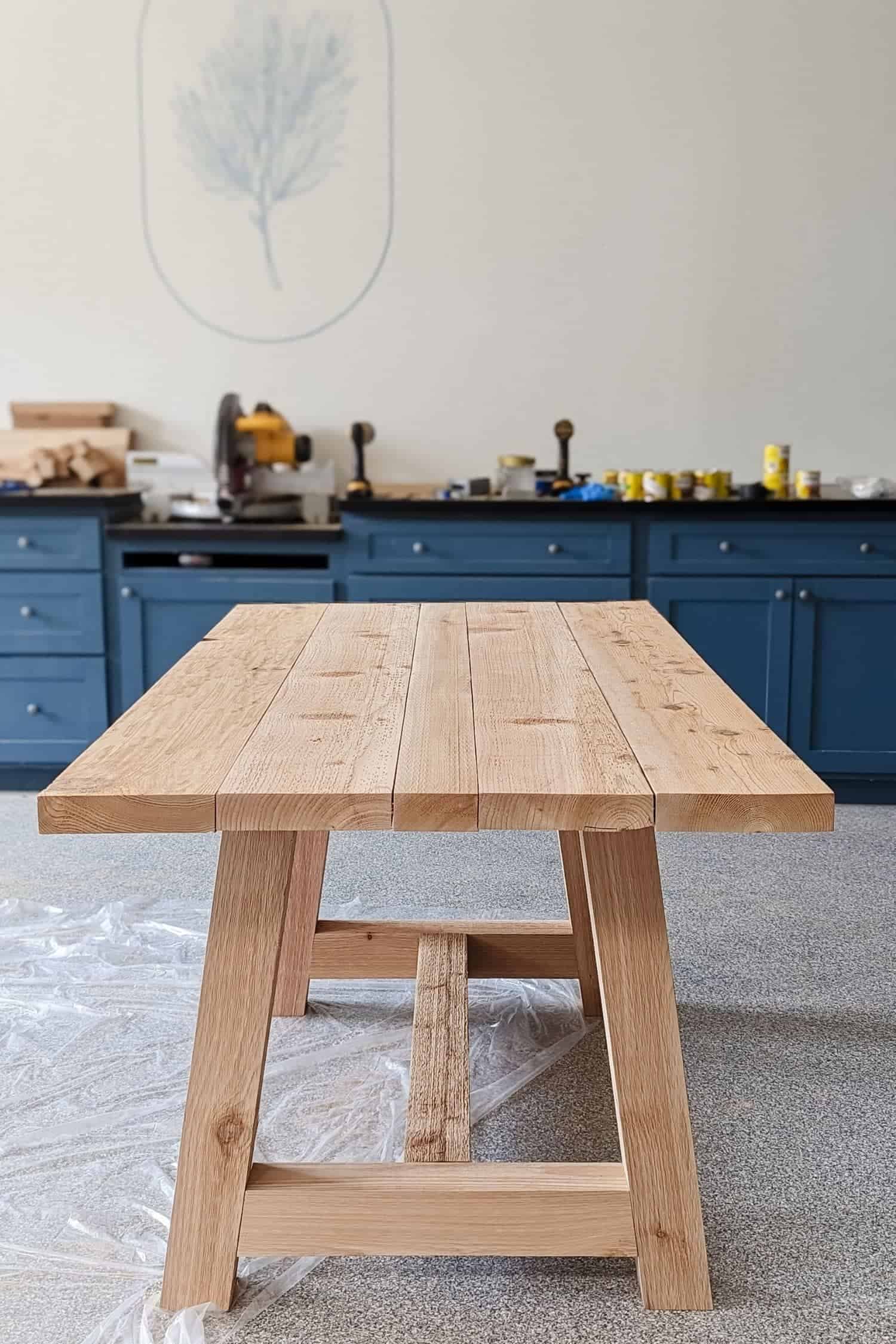 DIY Dining Table - Build it for $75! - Pine and Poplar