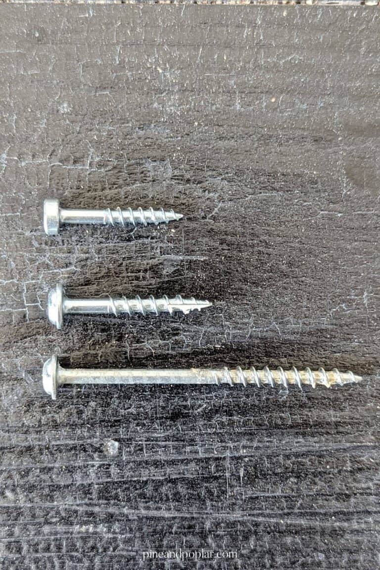 Here's What Pocket Hole Screw Should You Use on Your DIY Project