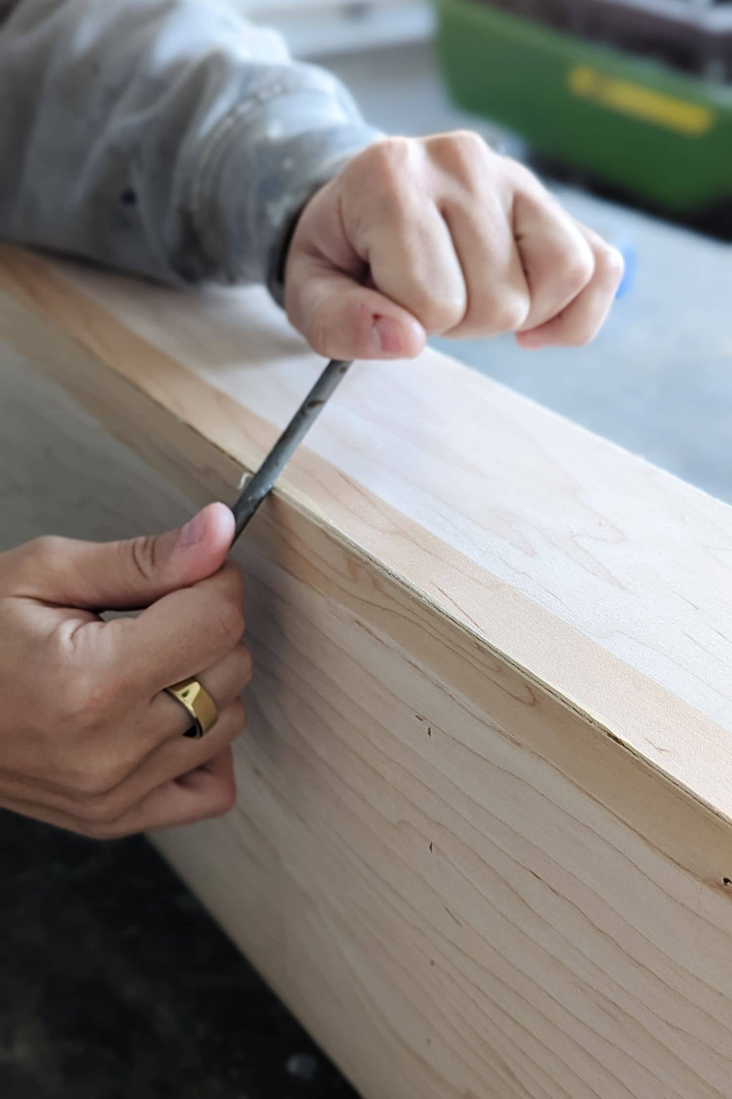 DIY Floating Shelf Over Washer Dryer Tutorial Pine and Poplar
