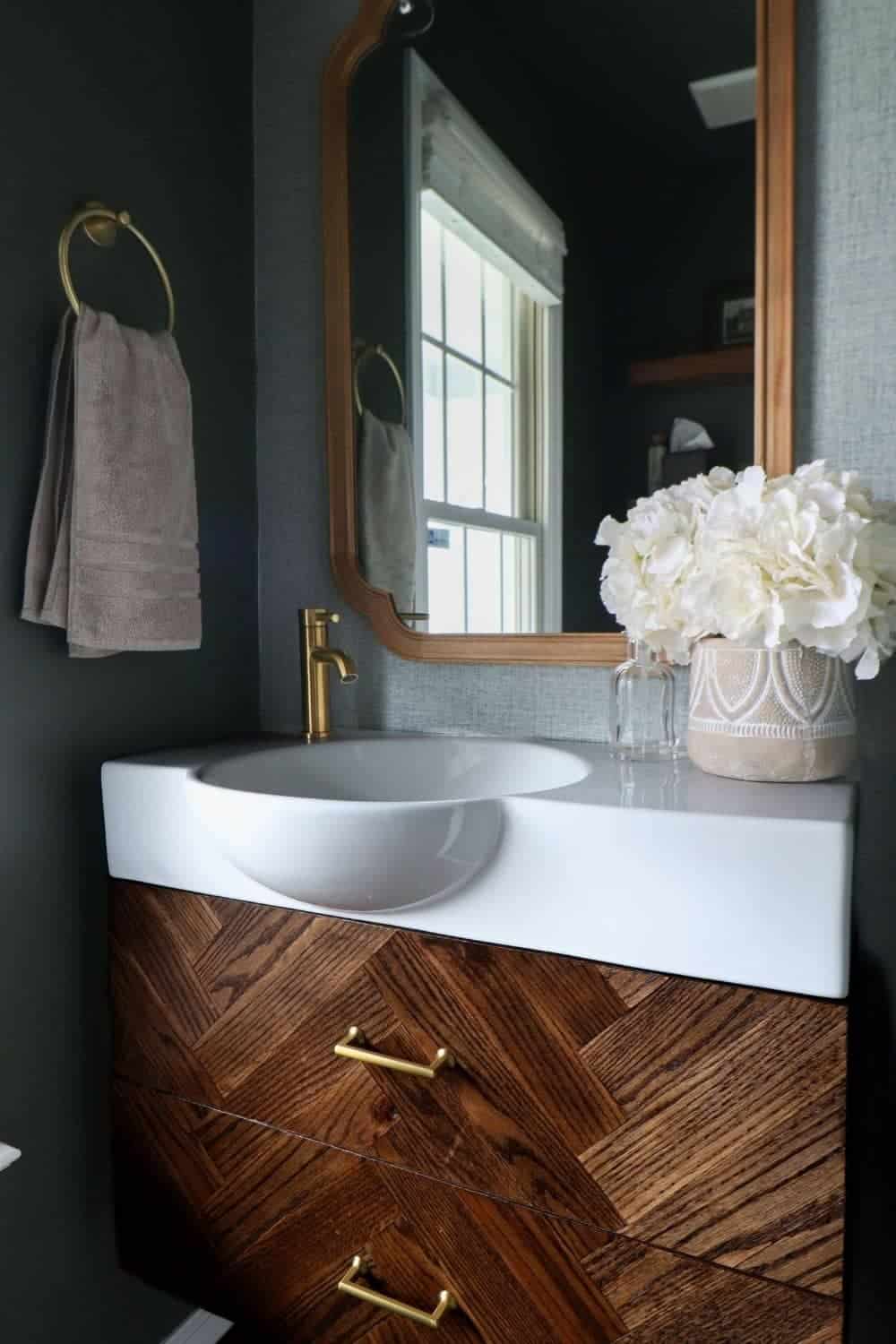 How to Build a DIY Floating Vanity (with drawers!) Pine and Poplar