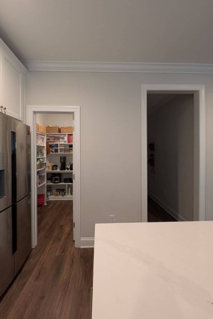shorter doorway next to taller doorway